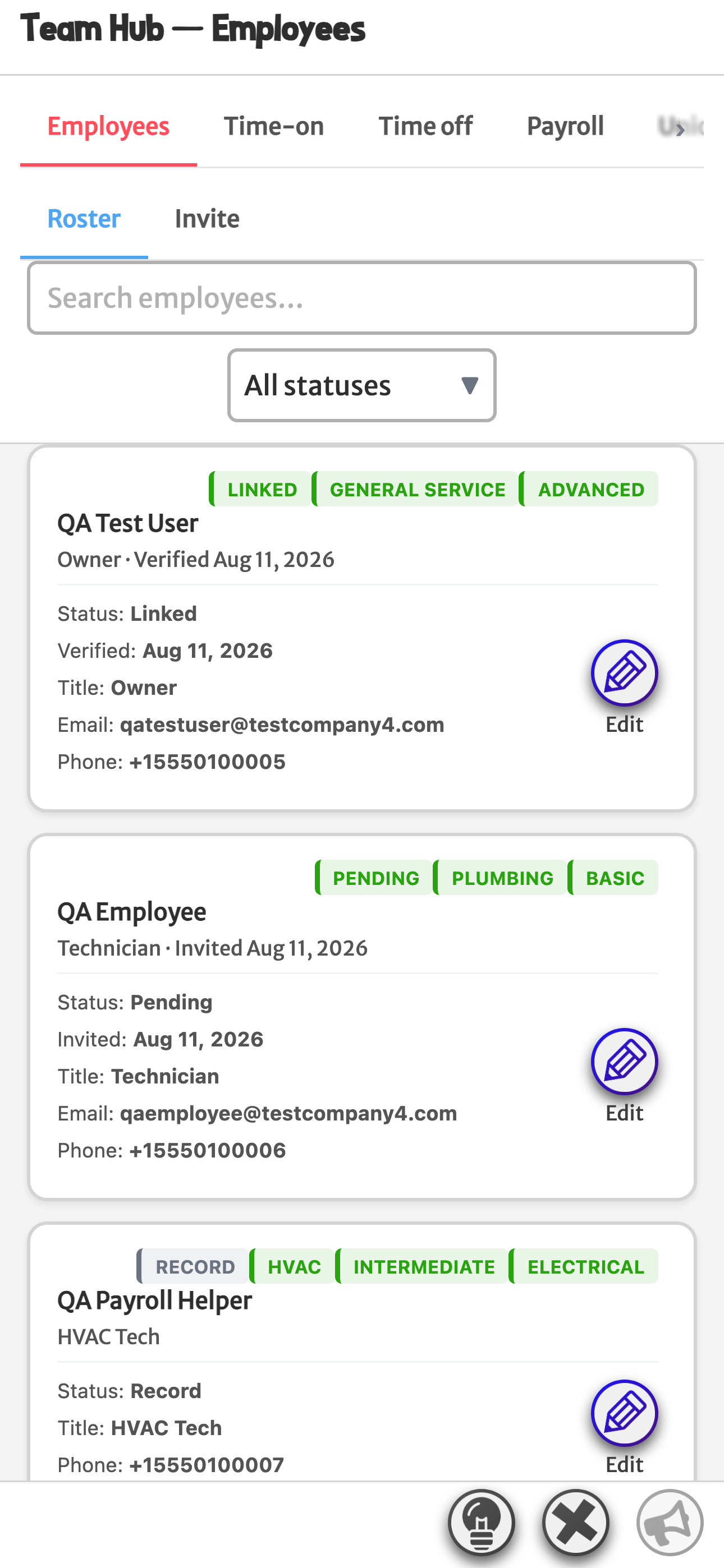 Build Your Team: Roles — mobile