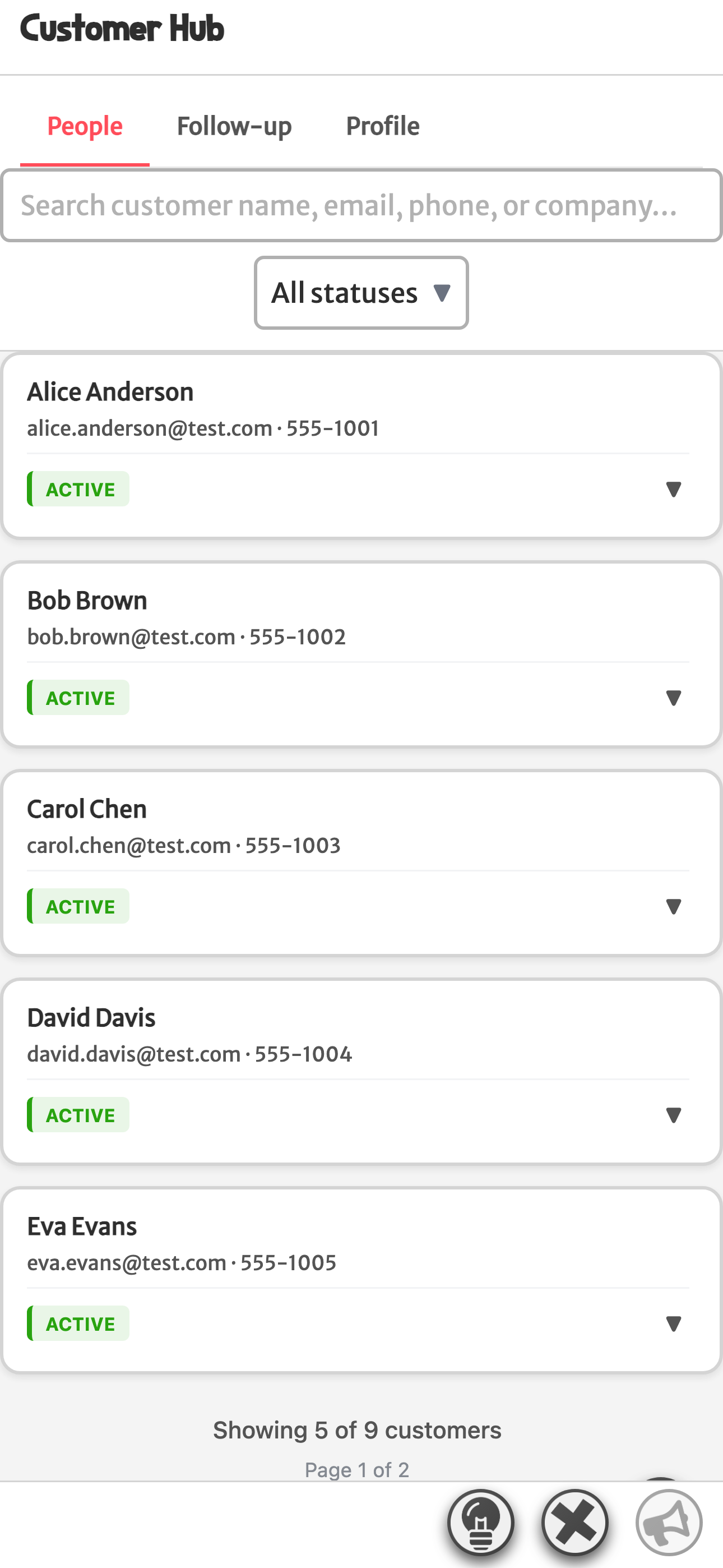 Recruit Allies: People — mobile
