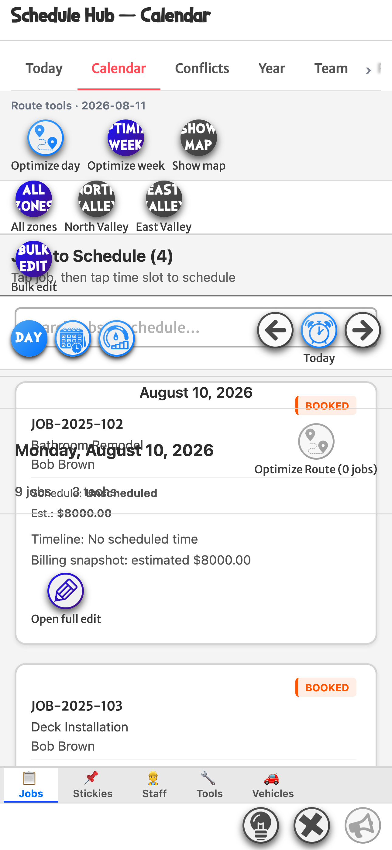 Master the Clock: Day board — mobile