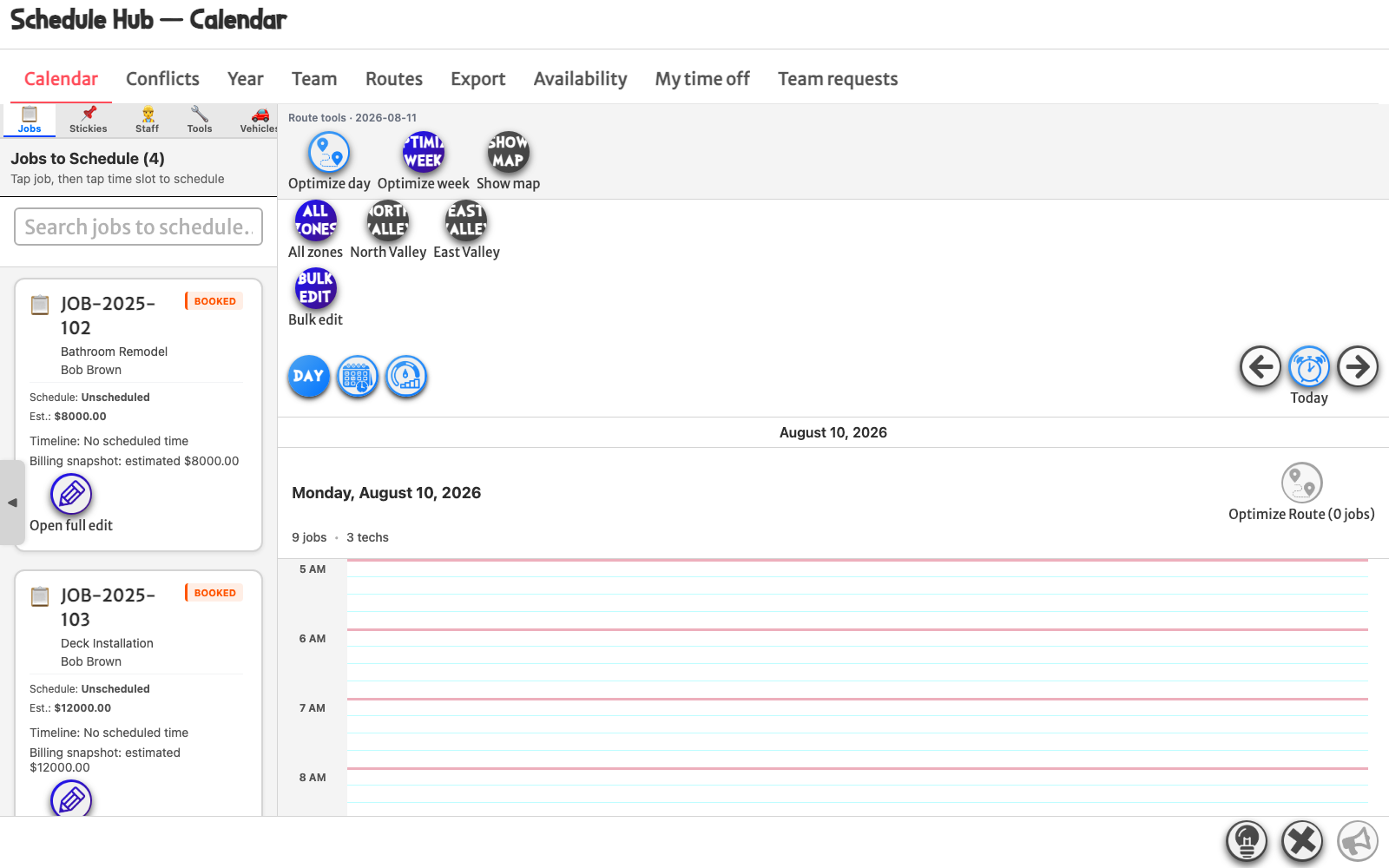 Master the Clock: Day board — desktop