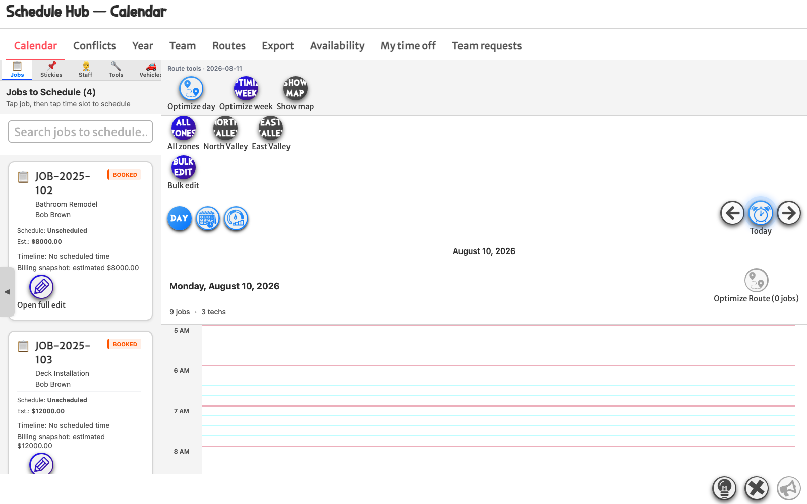 Master the Clock: Dispatch — desktop